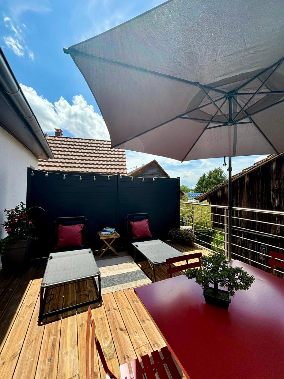 La P'Tite Evasion Apartment Heimsbrunn Exterior photo